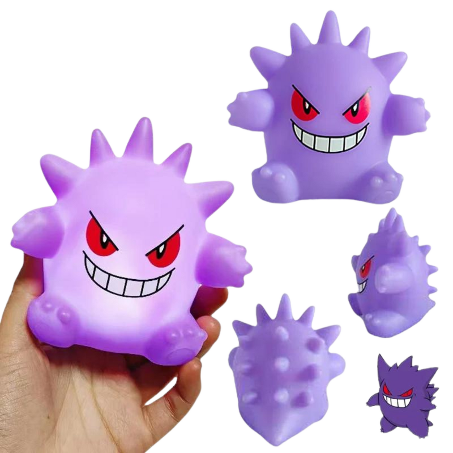 Gengar lamp - Pokemon Halloween decoration - Night light