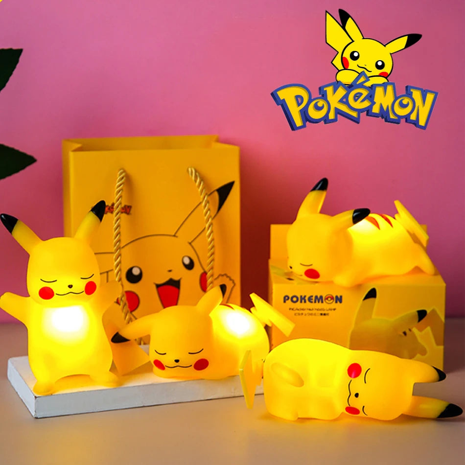 Pikachu Night Light: Illuminate Your Space -  Pokemon lamp