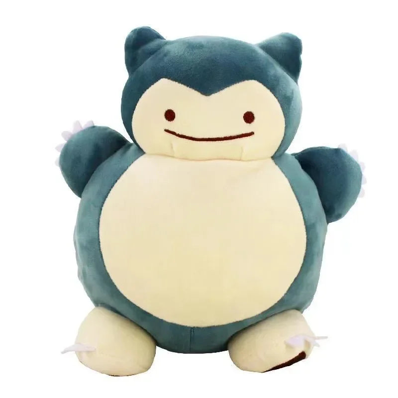 Reversible Ditto and Snorlax Plush Toy - A Cuddly Pokémon Duo